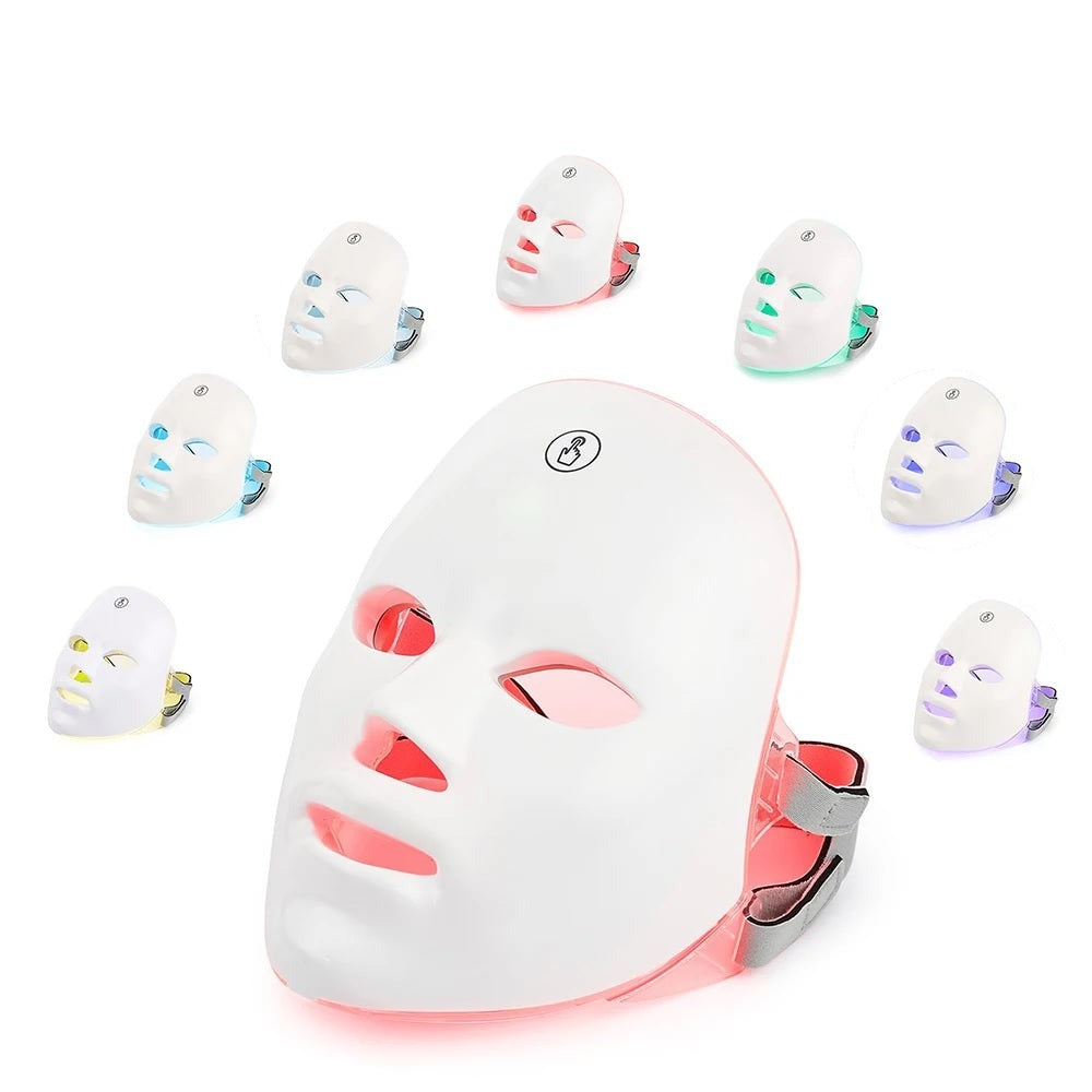 7 Color LED Face Mask