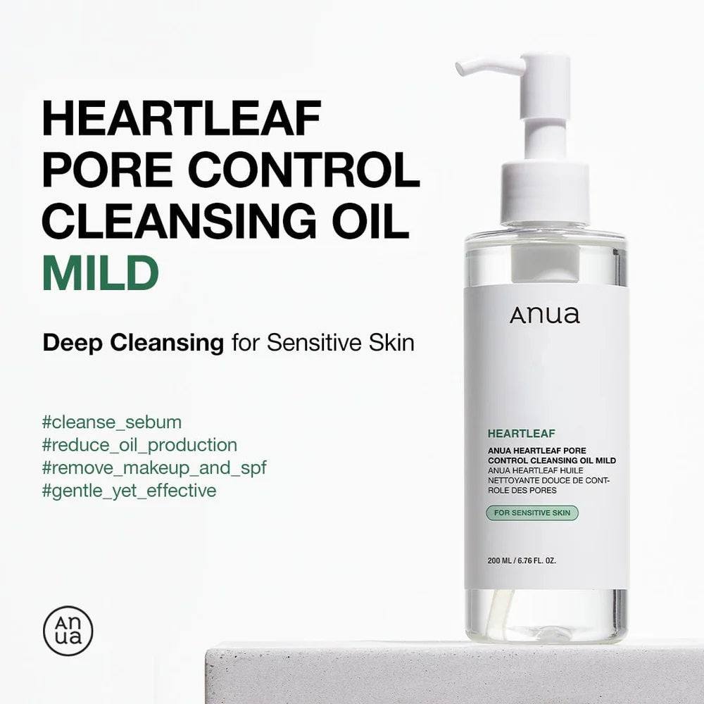 Anua Heartleaf Pore Cleansing Oil Mild - 200ml