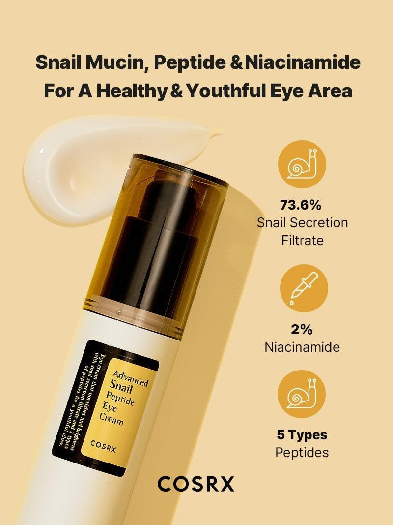 COSRX Advanced Snail Peptide Eye Cream - 0.84 fl oz (25 ml)