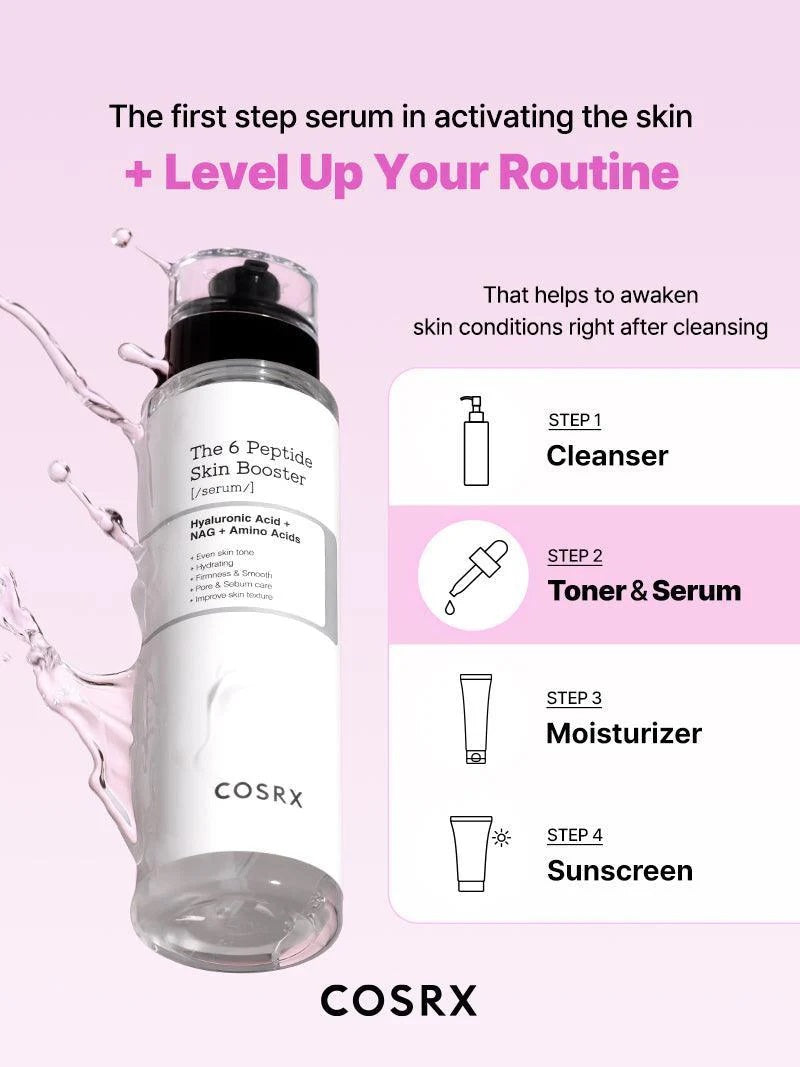 COSRX The 6 Peptide Skin Booster Serum - 150ml