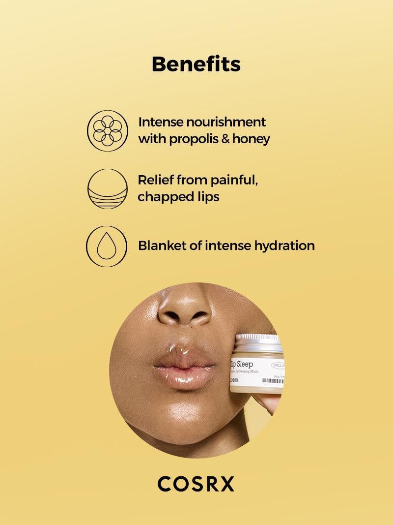 Cosrx Lip Sleep Full Fit Propolis Lip Sleeping Mask - 20g