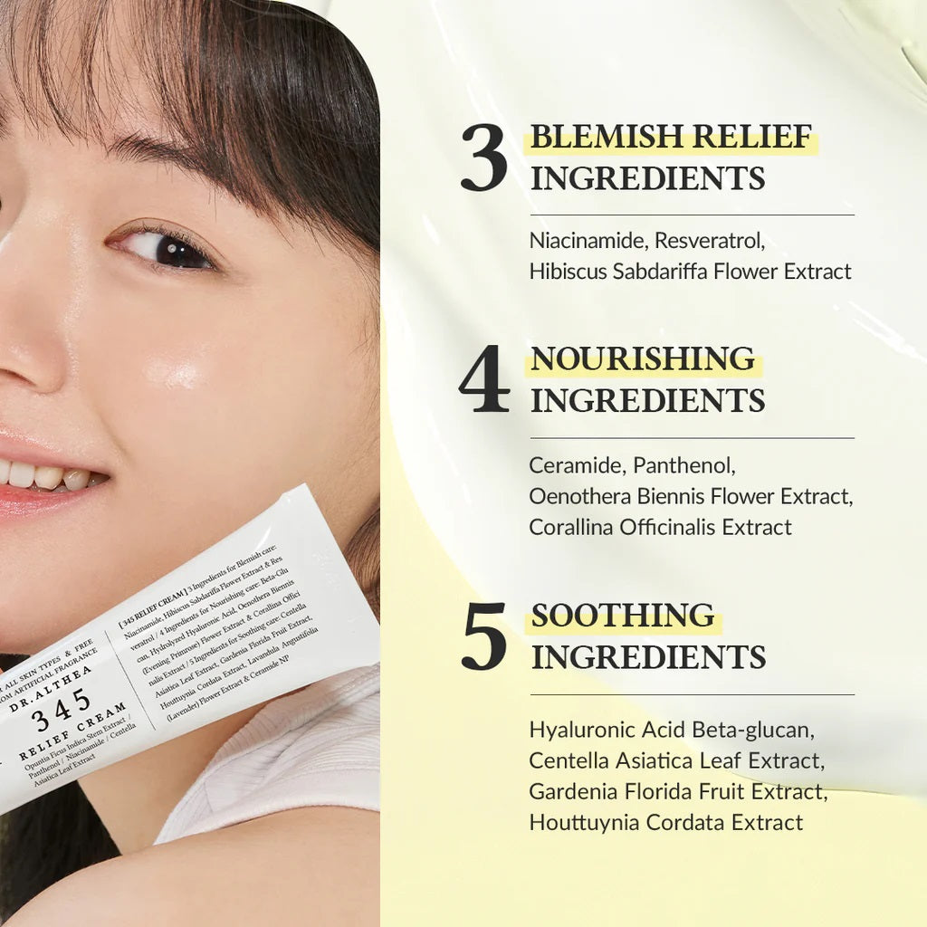 Dr. Althea 345 Relief Cream - 50ml