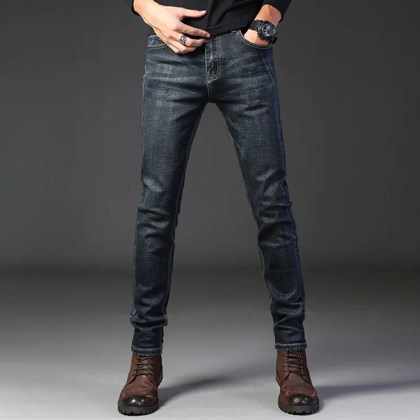 Straight Denim Classic Casual Ripped Jeans