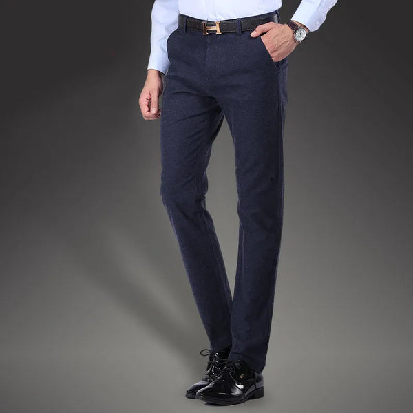 Comfortable Long Business Trousers