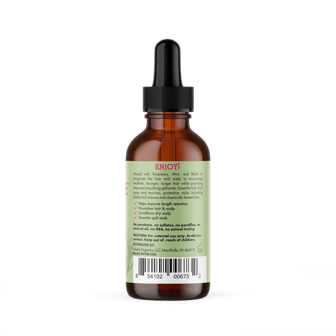 MIELLE Rosemary Mint Scalp & Hair Strengthening Oil - 2 fl oz (59 ml)