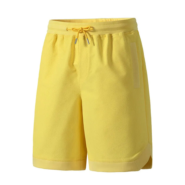 Loose Fit Knee Length Drawstring Shorts