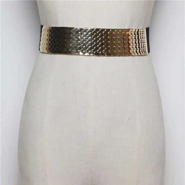 Metal Elastic Wide Belt