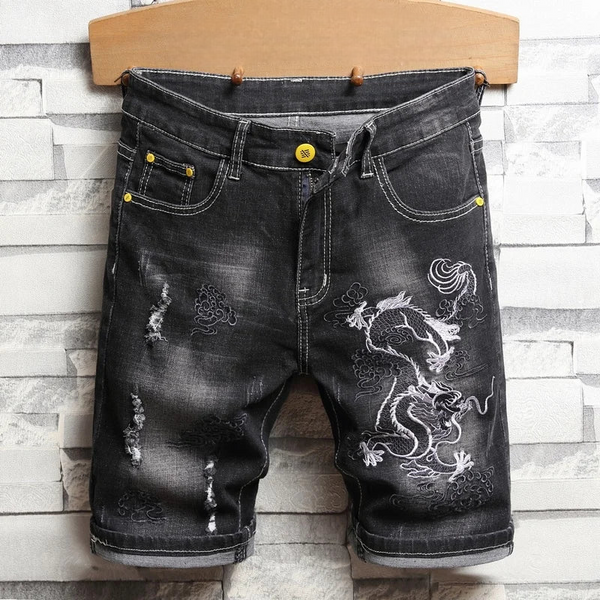 Dragon Stretch Short Jeans