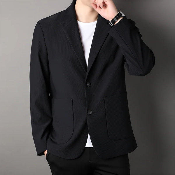 Suit Style Loose Single Breasted Jacket