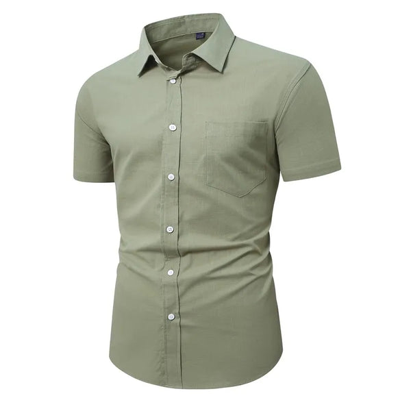 Short Sleeve Plain Shirt
