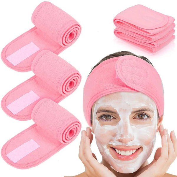 Tape Headband For Washing Face, Doing Makeup