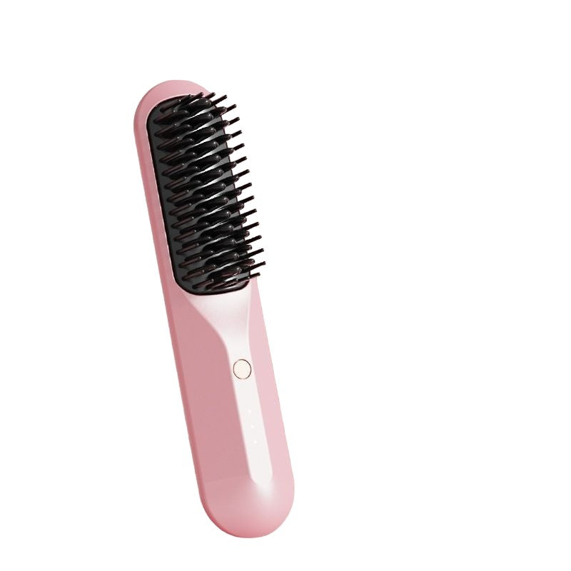 Wireless Hair Straightener Pink