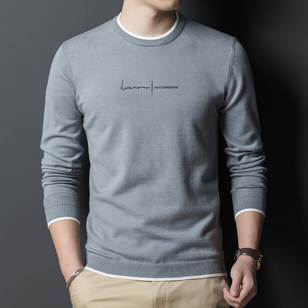 Casual Slim Fit Knitted Sweater
