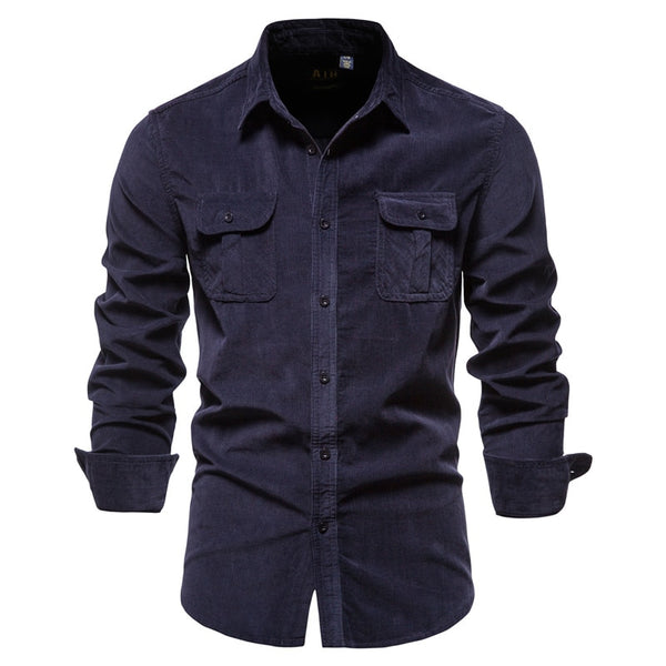 Cotton Casual Solid Color Shirt